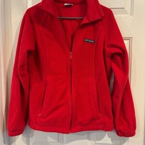 Columbia Red Fleece Jacket